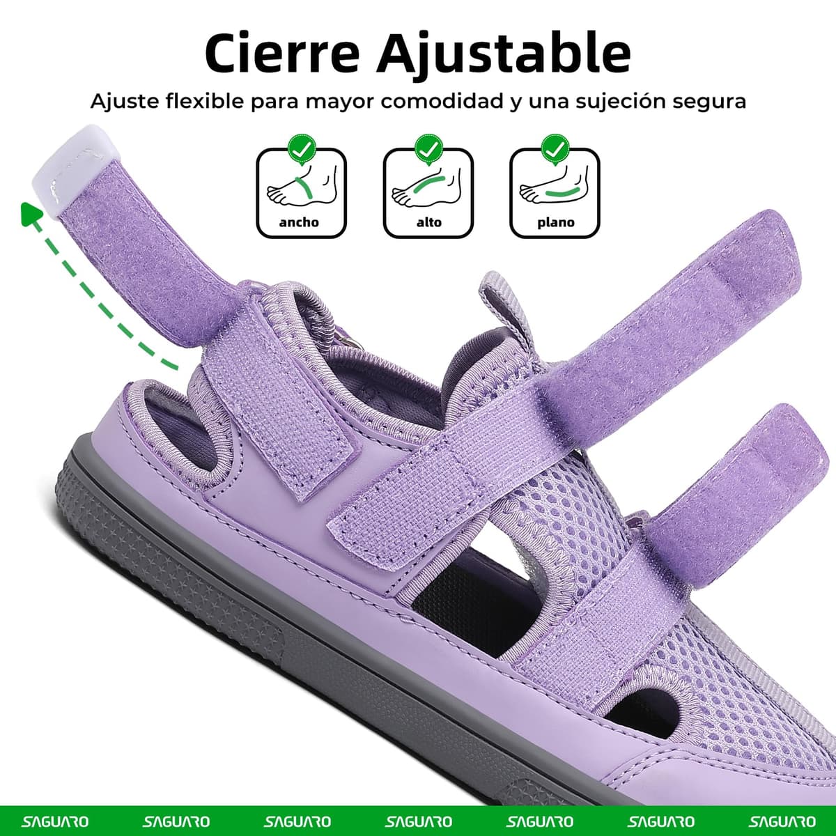 SAGUARO Barefoot Sandals Kids Closed Toe Lightweight Breathable Summer Slippers - Daily, School & Leisure, 25-36 EU — view 4