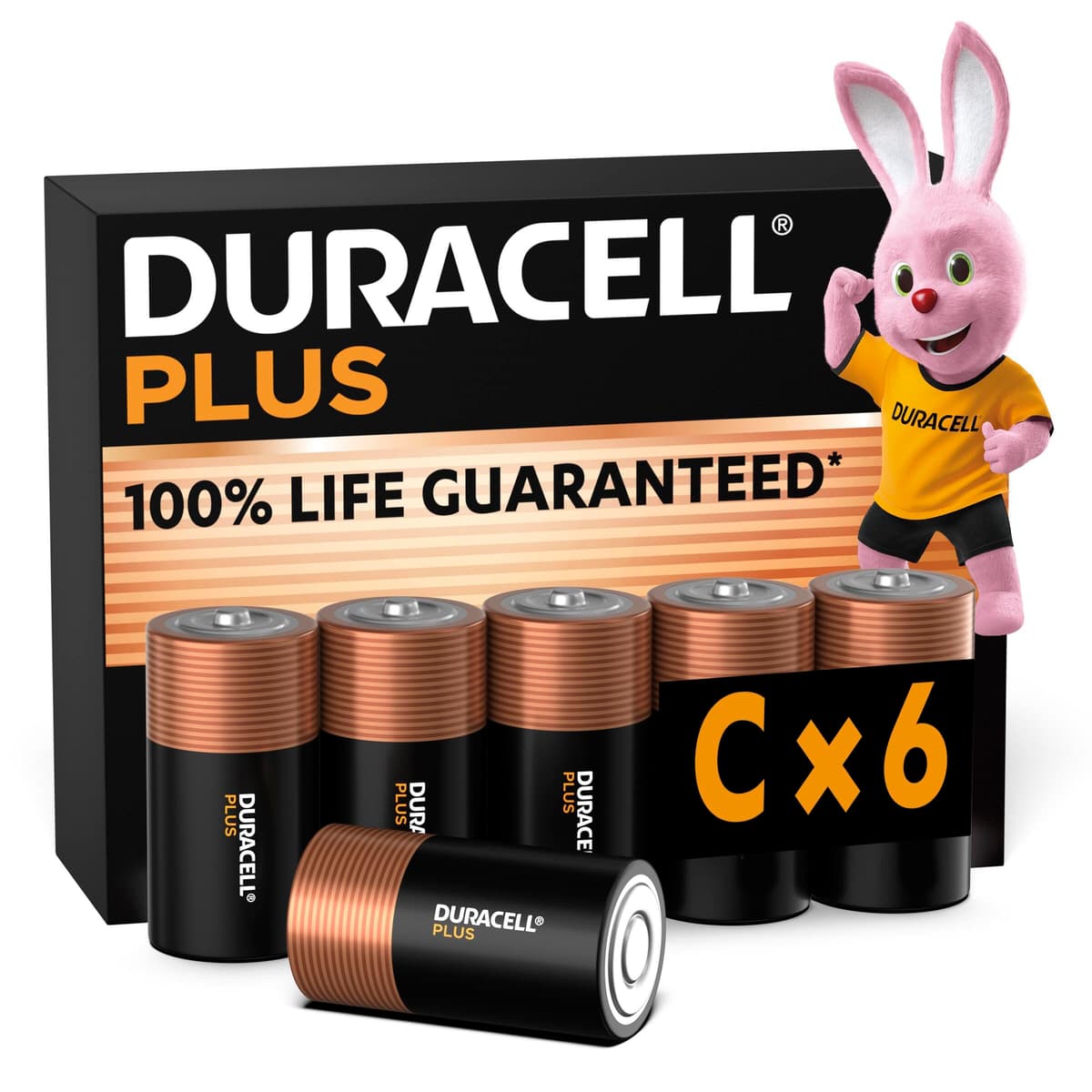 Duracell Plus 9V Batteries (4 Pack) - Alkaline - 100% Life Guaranteed - Reliability For Everyday Devices - 0% Plastic Packaging - 5-Year Storage - 6LR61 MN1604 — view 16