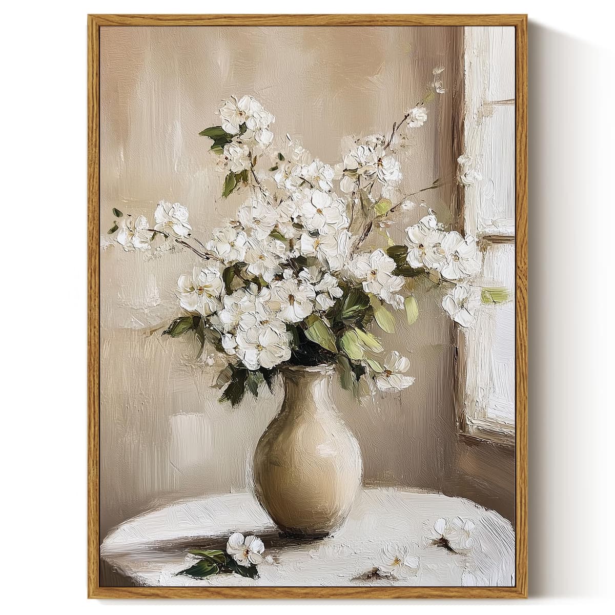 ARPEOTCY Framed Canvas Wall Art Prints, Living Room Hallway Shelf Decor, Grass Landscape Picture Paintings Wall Decor, Vintage Decor for Bedroom Bathroom Table, Aesthetic Room Decor, 20x25cm — view 31