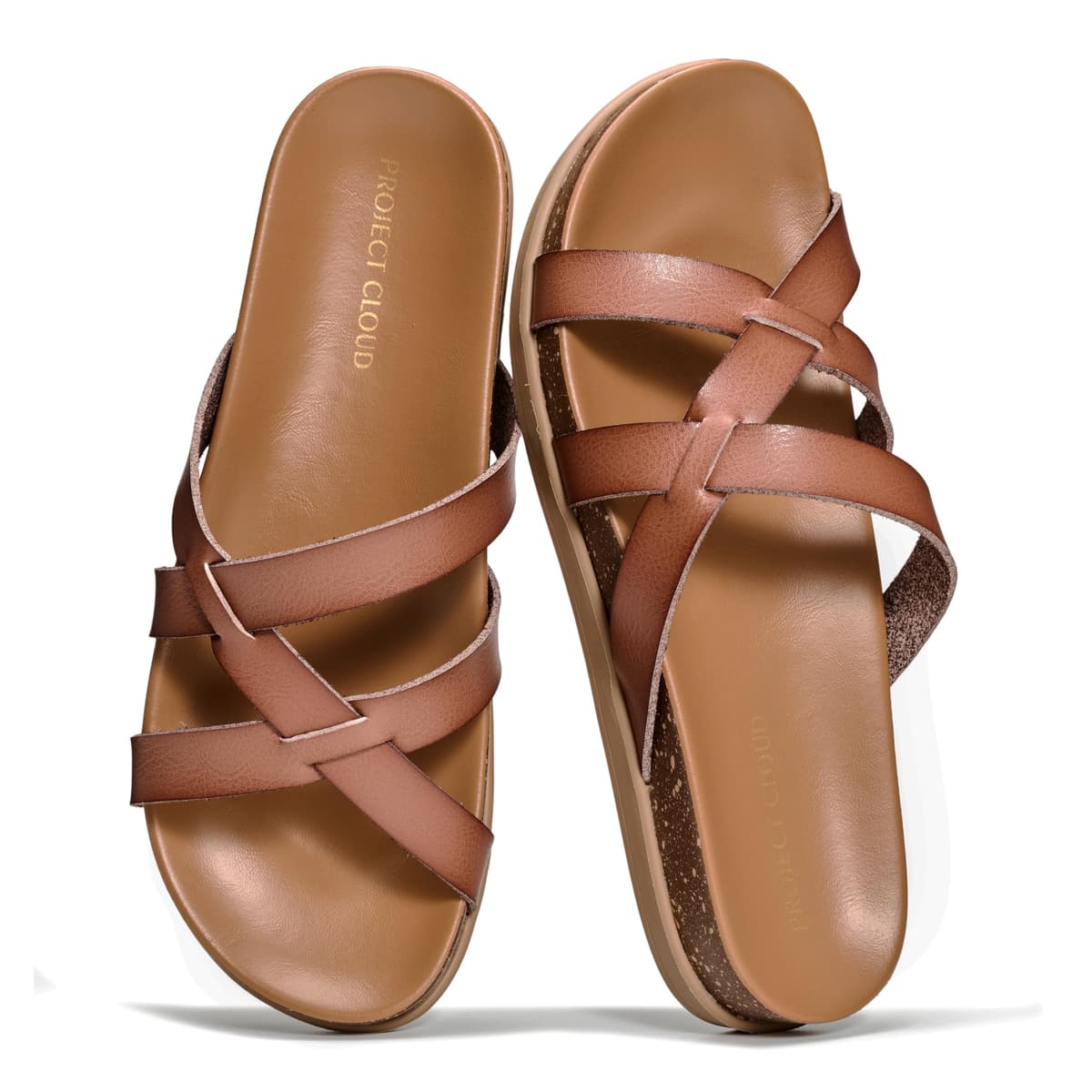 Project Cloud Summer Slides for Women 2026 with Plush and Soft Insole Womens Sandals Comfortable - Non-Slip and Lightweight Sandals Women Footwear — view 8