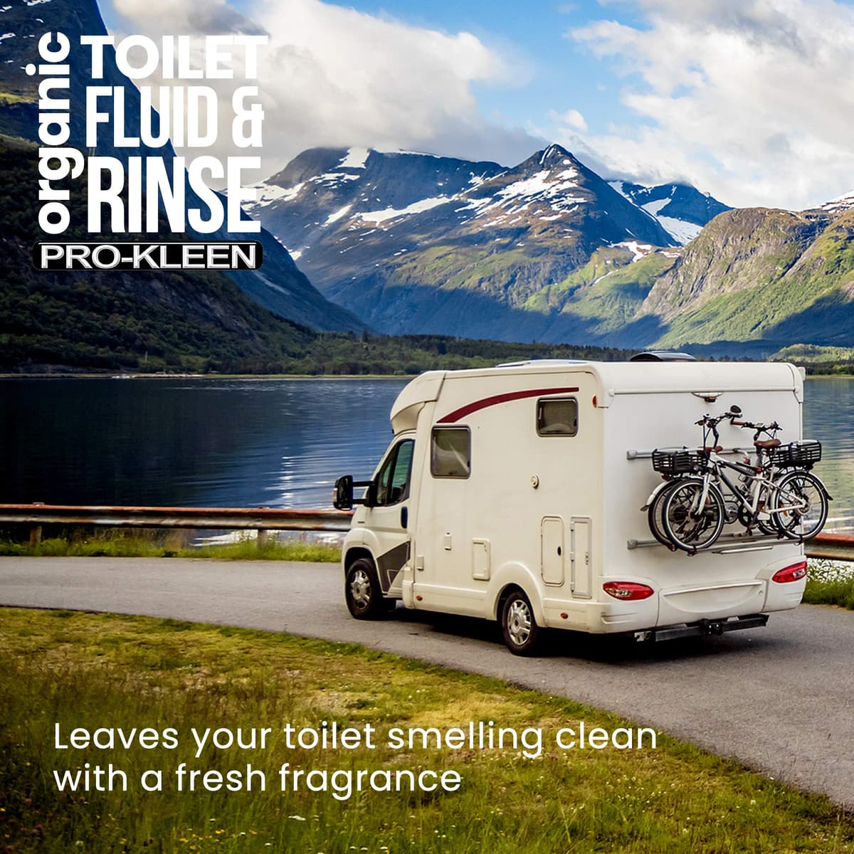 Pro-Kleen Organic Caravan Toilet Chemical Fluid Rinse Green Solution Cleaner 2L for Caravan and Motorhomes - Eco-Friendly, Formaldehyde Free - 2 Litres — view 5