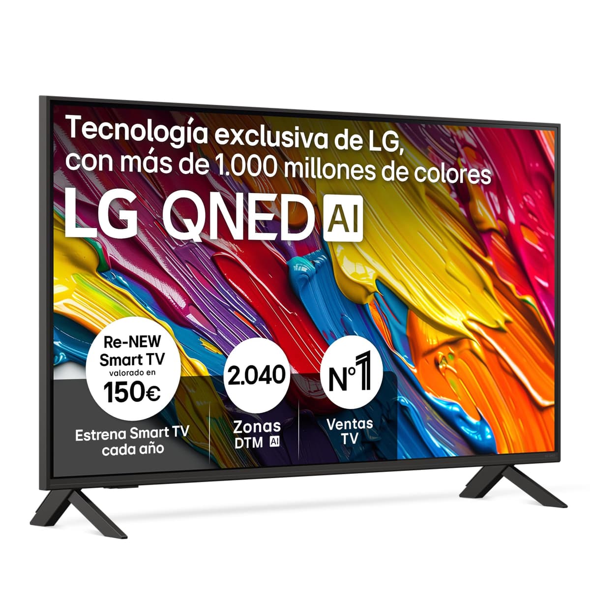 LG 55QNED85A6C - TV 55", 4K QNED EVO, Smart TV, WebOS 25, Procesador Potente e Inteligente, MiniLED AI, Super Upscaling, Dolby Vision y Dilgital Plus, Alexa/Google Assistant, Negro — view 31