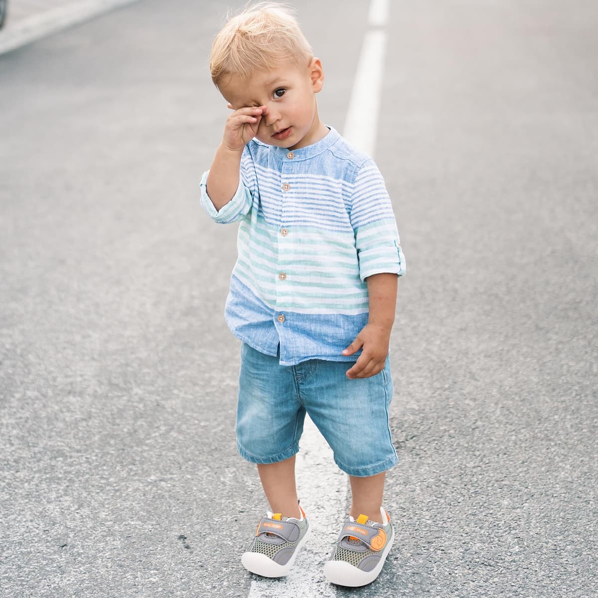 MK MATT KEELY Baby Boys Girls First Walking Shoes Toddlers Summer Breathable Anti-Slip Trainer Sneakers for Infant — view 2