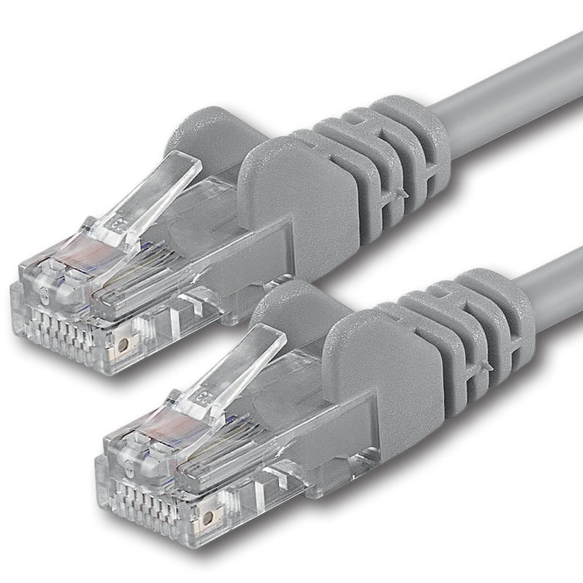 1aTTack.de 0.25m - black - 10 pieces - (PACK) - CAT.6 CAT6 Ethernet LAN network cable 1000 Mbit/s patch cable — view 195