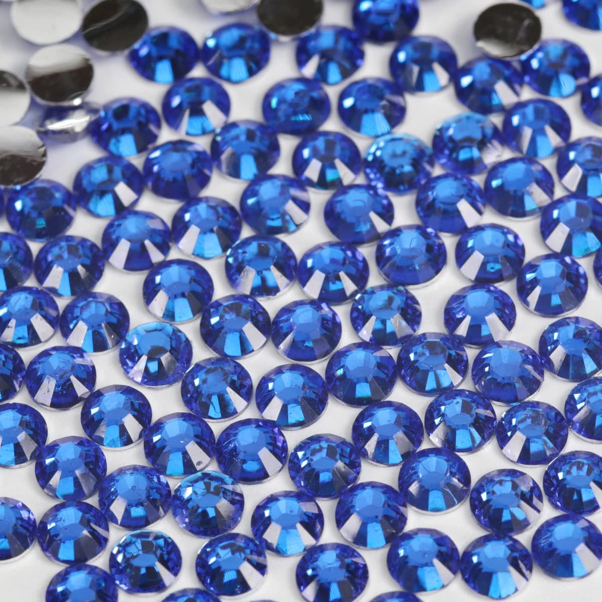 1000pcs 4mm Flat Back Non-Stick Rhinestone Crystal Diamantes Nail Art & Craft Scrapbooking Embellishments 90 Available Colours (4mm, AB Clear #A13) — view 54