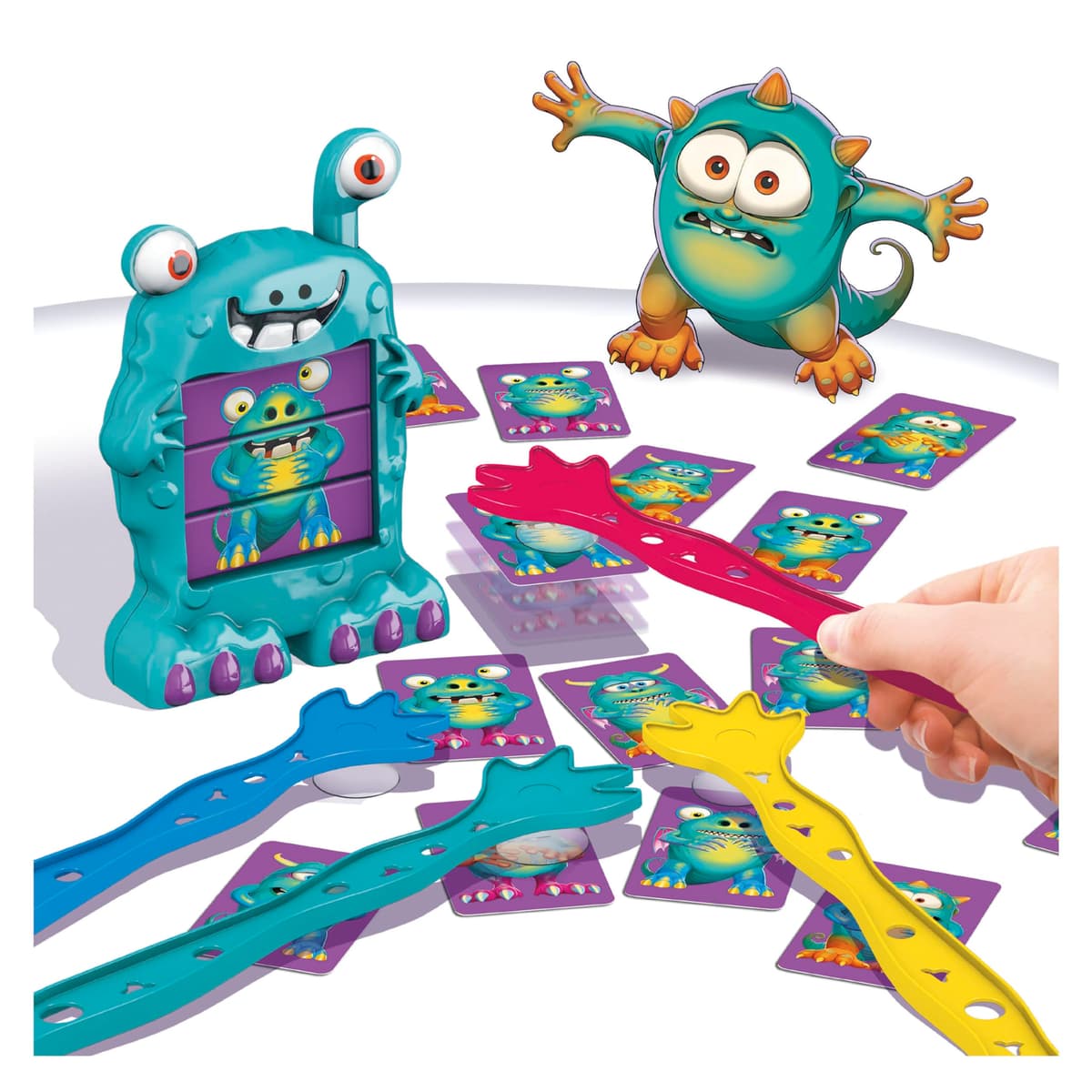 Educa - Monster Hunt | Visual Agility and Speed Children's Board Game | Recommended Educational Toy Ages 5 (18861) — view 2