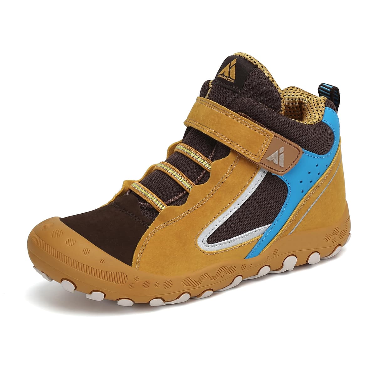 Mishansha Unisex Niños Zapatos de Senderismo para Antideslizante y Ligero Botas para niña Botas de Montaña — view 12