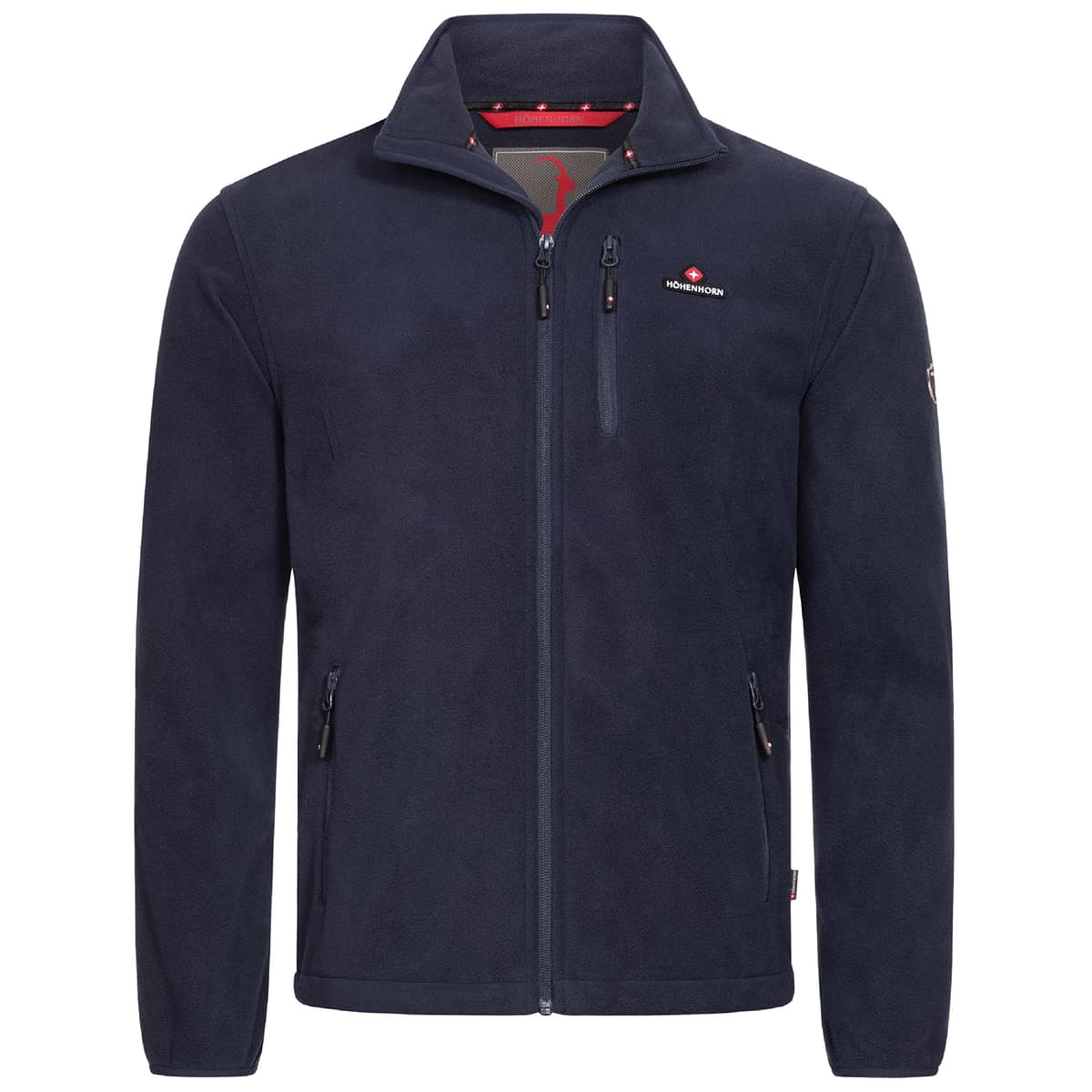 Höhenhorn Badus Chaqueta polar para hombre Cremallera completa Senderismo al aire libre Senderismo