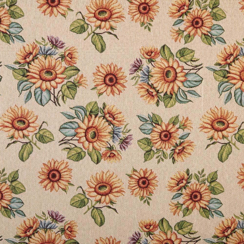 Kt KILOtela - Tela Tapicería, Jacquard Gobelino, Tapizar Sillas, Cojines, Cabecero, Sofá, Bolsos, Resistente al Desgaste, Costura, 100 cm Largo x 280 cm Ancho, Geométrico, Multicolor, 1 metro — view 67