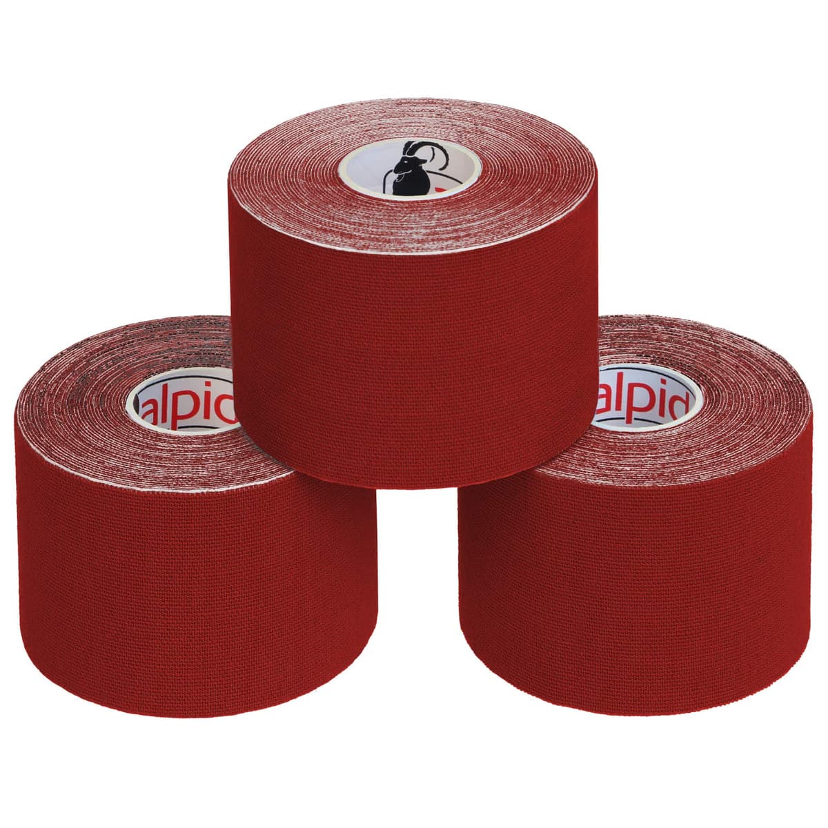 ALPIDEX Cinta Kinesiología Tape 1/3 / 6/12 Rollos Muchos Colores 5 m x 5 cm E- Book Ejemplos Aplicación Cinta Muscular Sin Látex Transpirable — view 10