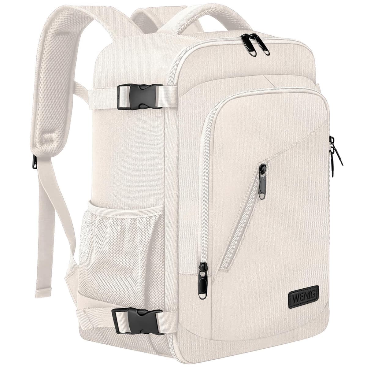 Mochila Viaje Cabina Avion 40x20x25 para Ryanair 20L Equipaje de Mano Bolsa de Viaje Hombre Mujer Maletas de Viaje Cabina Mochila Portatil 14 Pulgadas con Puerto USB para Trabajo,Escuelas Negro — view 11