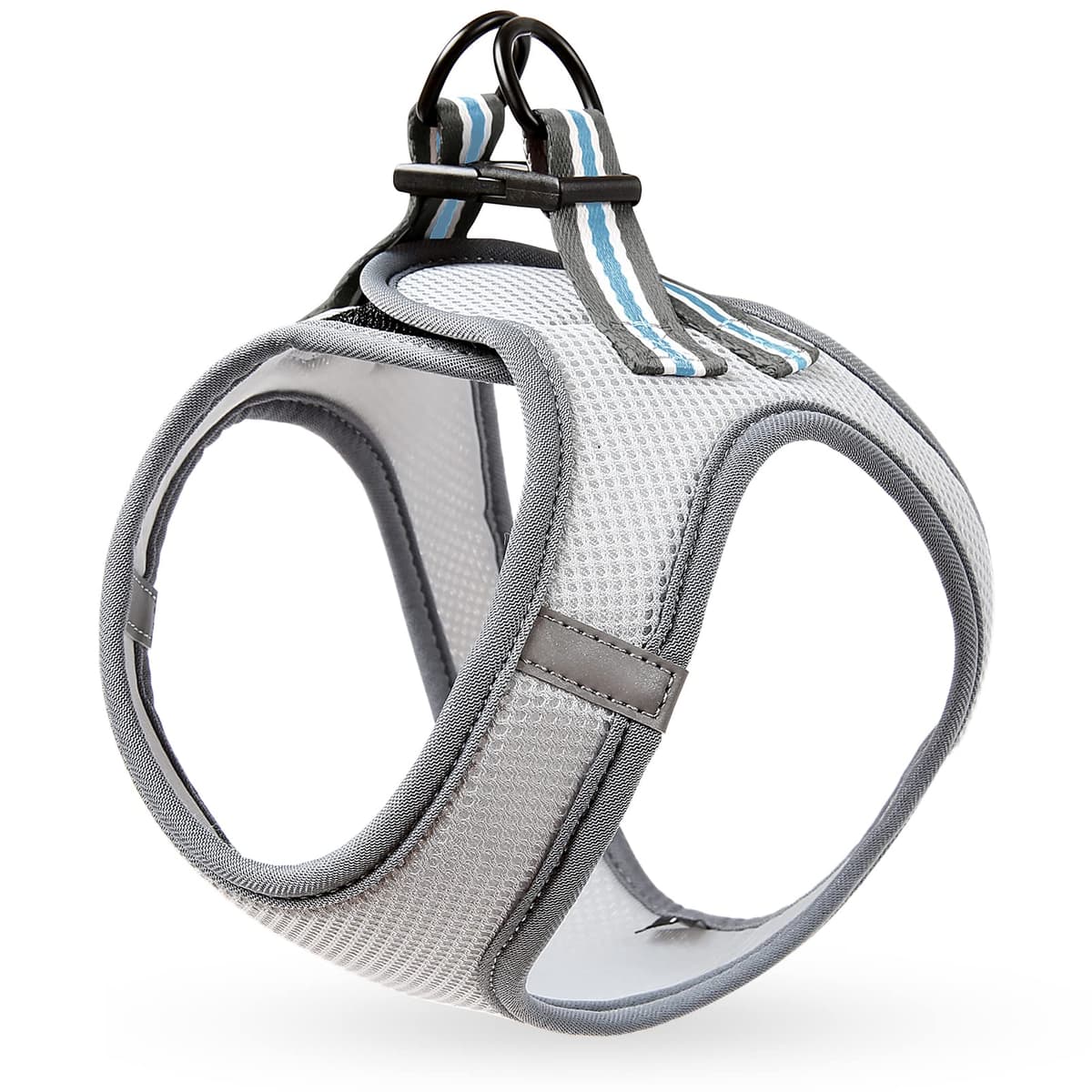 HEELE Arnes Perro Pequeño con Lineas Reflecantes Arnés Perro Antitirones Ajustable Suave Acolchado Cómodo para Viajar Pasear con Mascota, Rosa, S — view 21