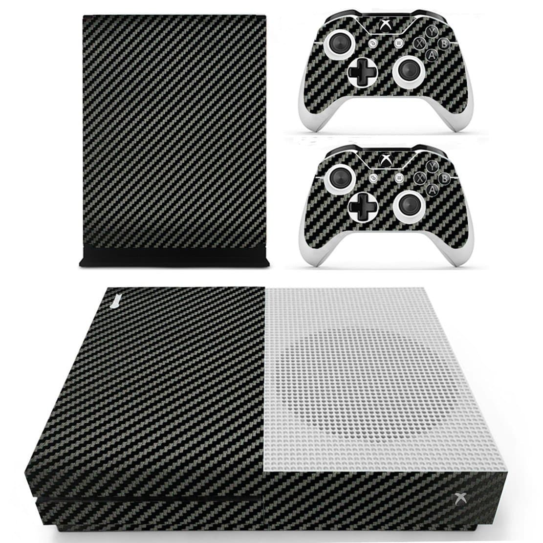 DOTBUY Vinyl Decal Full Body Skin Sticker For Microsoft Xbox One S Console And 2 Controllers And Kinect 2.0 (All White) — view 31