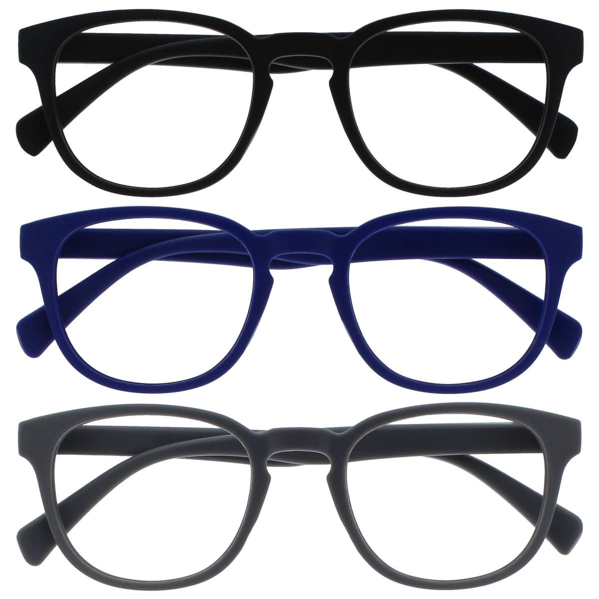 OPULIZE Pop Gafas de Lectura Pack de 5 Redondas Violeta — view 8