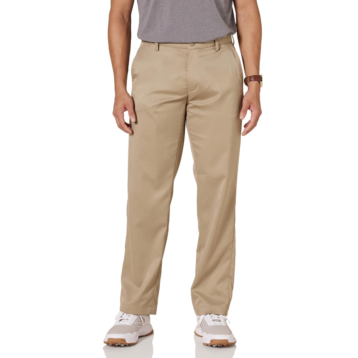 Amazon Essentials Pantalón de Golf Elástico de Ajuste Clásico - Colores interrumpidos Hombre