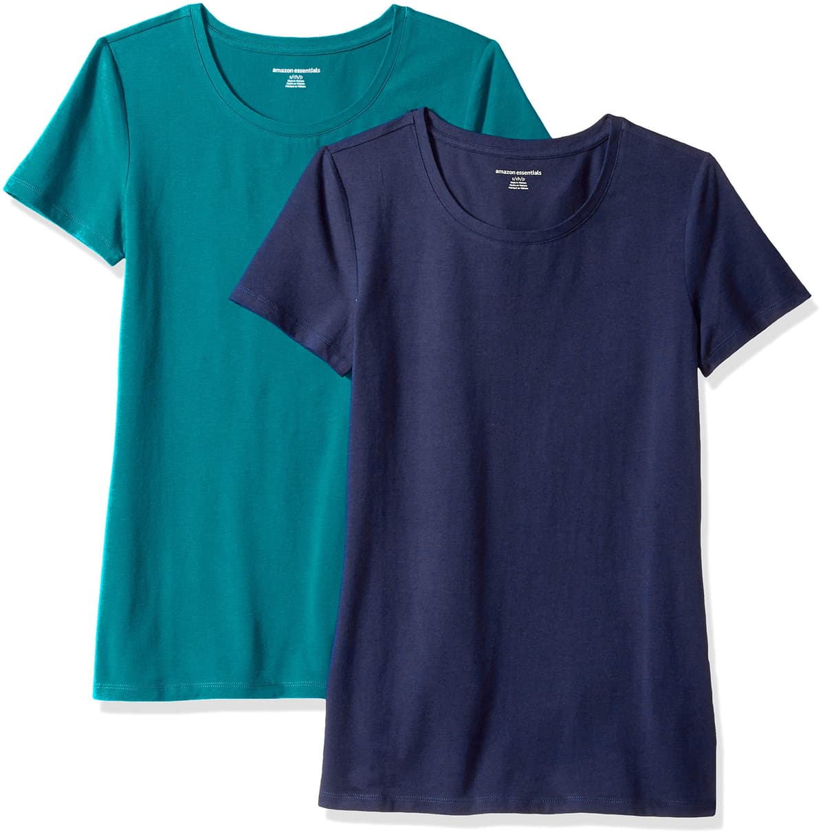 Amazon Essentials Women's Regular-Fit Short-Sleeve T-Shirt (Crewneck and V-Neck Options), Multipacks — view 82
