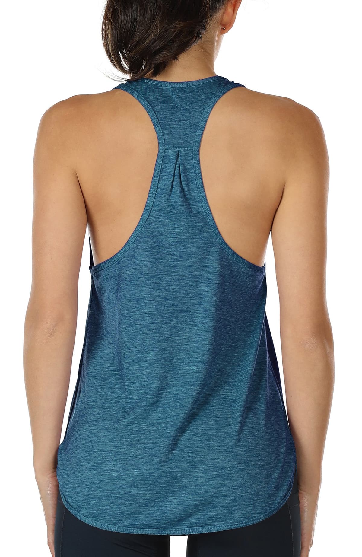 icyzone Camiseta sin Mangas de Fitness para Mujer Racerback Chaleco Deportivo — view 21