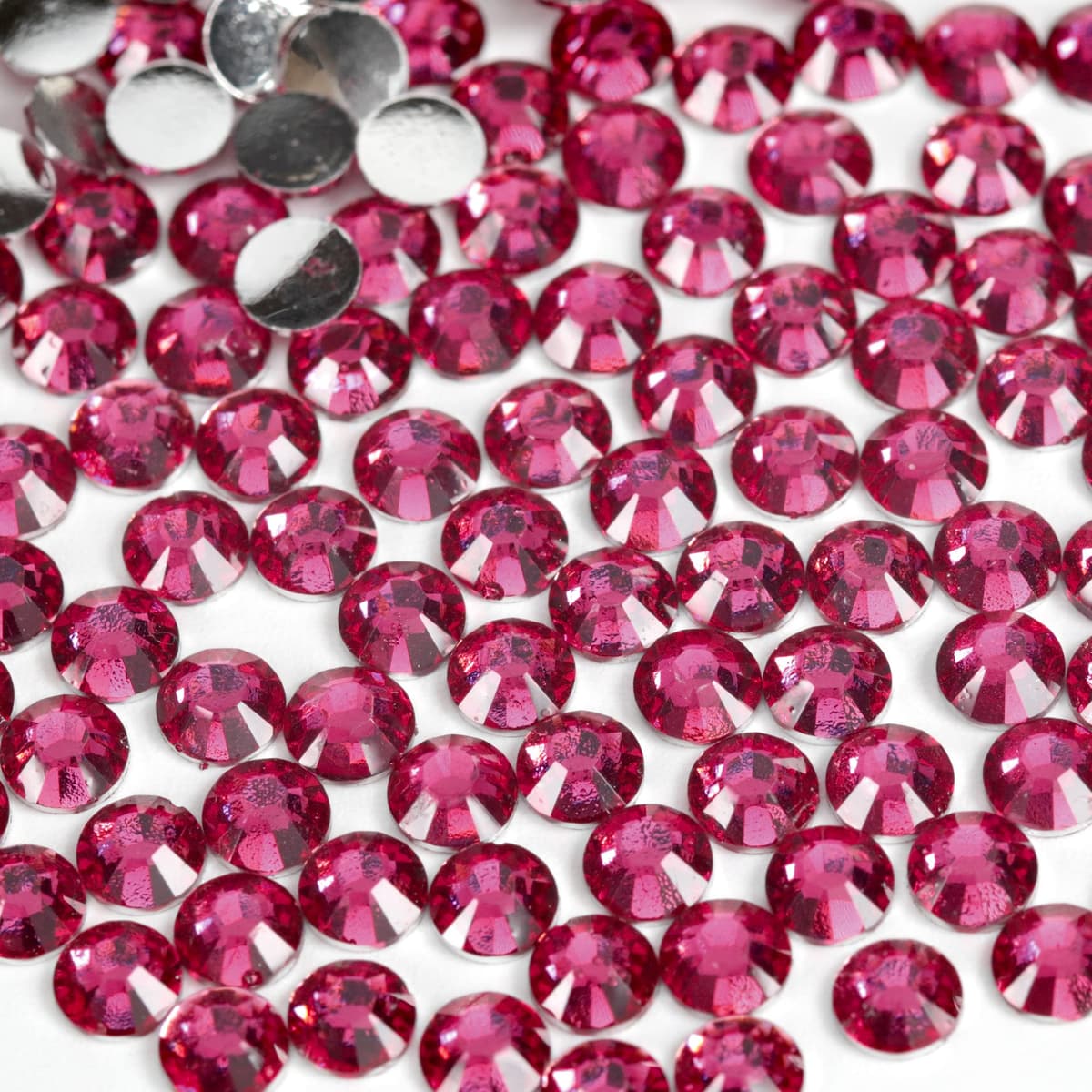 1000pcs 4mm Flat Back Non-Stick Rhinestone Crystal Diamantes Nail Art & Craft Scrapbooking Embellishments 90 Available Colours (4mm, AB Clear #A13) — view 83