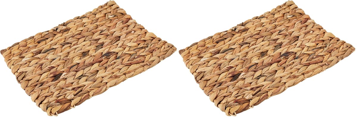Rosewood Naturals Chill 'n' Chew Mat, Small Animal Bed, Shelf Liner and Chew Toy, Natural Materials Hand Woven for Small Animals, 33cm x 24cm — view 4