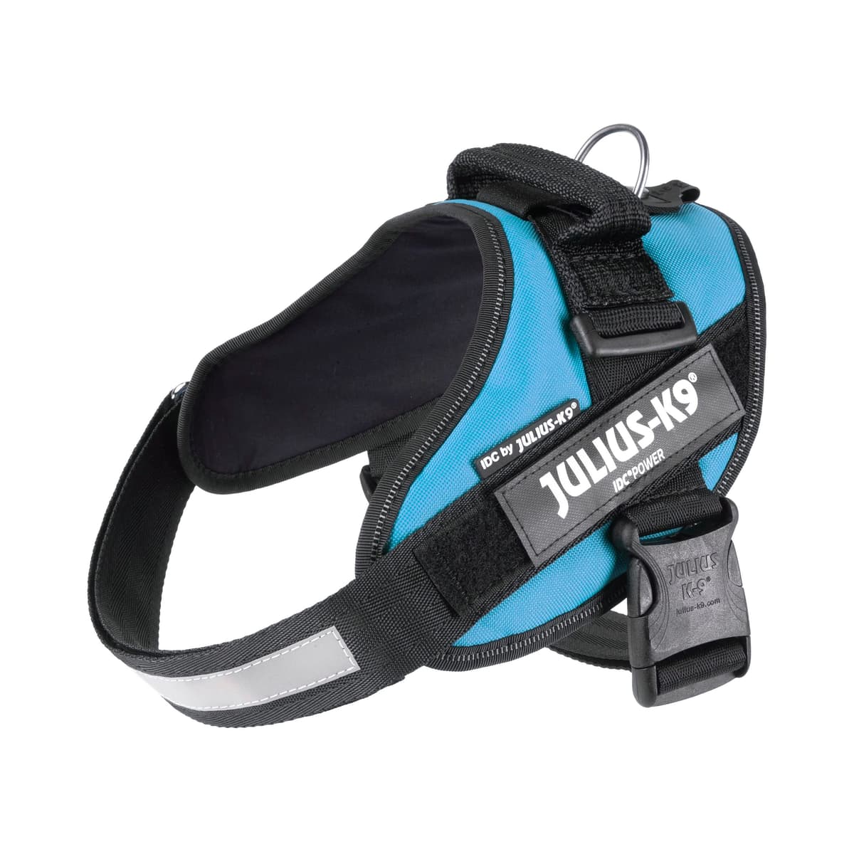Julius-K9, 16IDC-AM-M, IDC Powerharness, dog harness, Size: Mini, Aquamarine — view 365