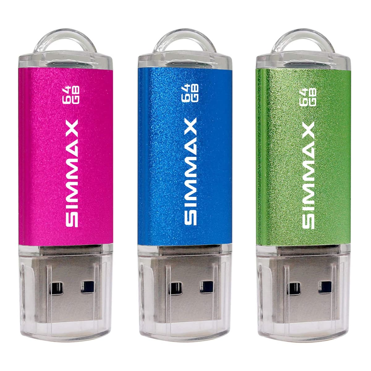 SIMMAX 32GB Memory Stick USB 2.0 Flash Drives Swivel Thumb Drive Pen Drive (32GB Purple) — view 14