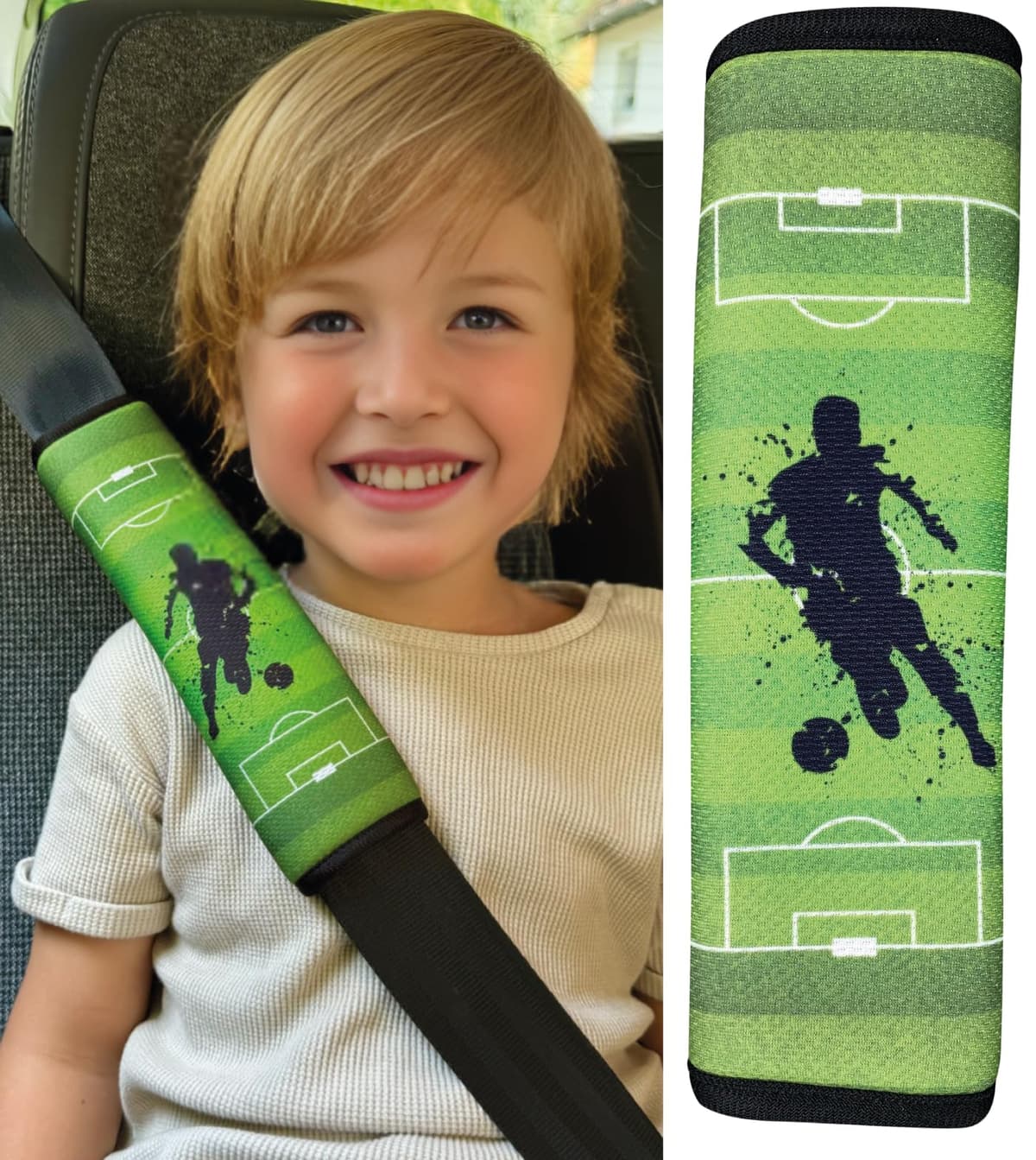 HECKBO 1x Kids Car Seat Belt Pads Seat Belt Protectors - Cars - Seat Belt Pads for Kids and Babies- Ideal for any Seat Belt Car Booster Seat Kids Bicycle — view 29