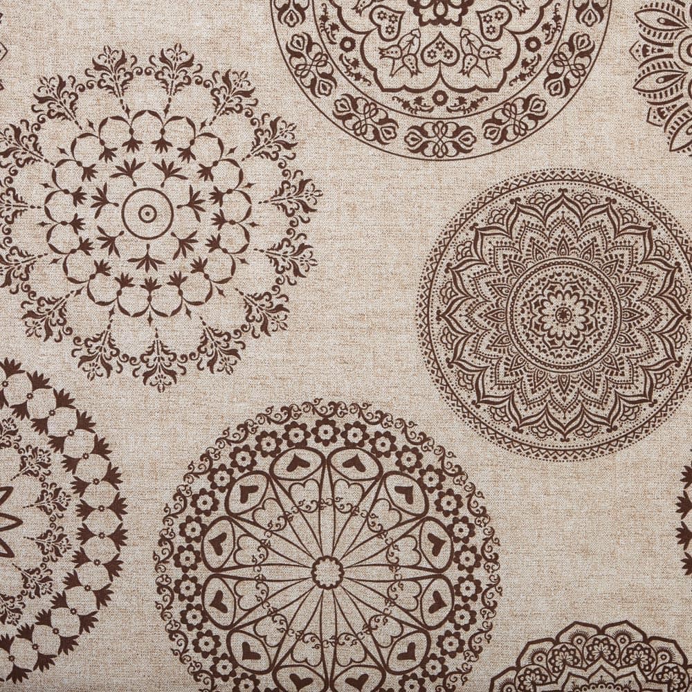 Kt KILOtela - Tela Loneta Estampada, Decoración, Tapizar, Cojines, Cortinas, Bolsos, Manteles, Costura Creativa, 100 cm Largo x 280 cm Ancho, Flores Sevilla, Rosa, Azul ─ 1 Metro — view 47