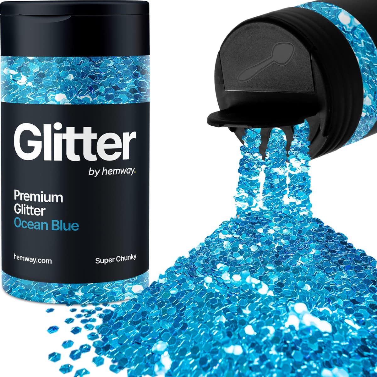 Light Rose Gold Glitter Shaker, 130g Ultrafine Glitter, Crafts 1/128" Metallic Flake Light Rose Gold Sequins, Resin & Epoxy Crafts, Decorating, Halloween, Christmas Nail, Face, Hemway — view 224