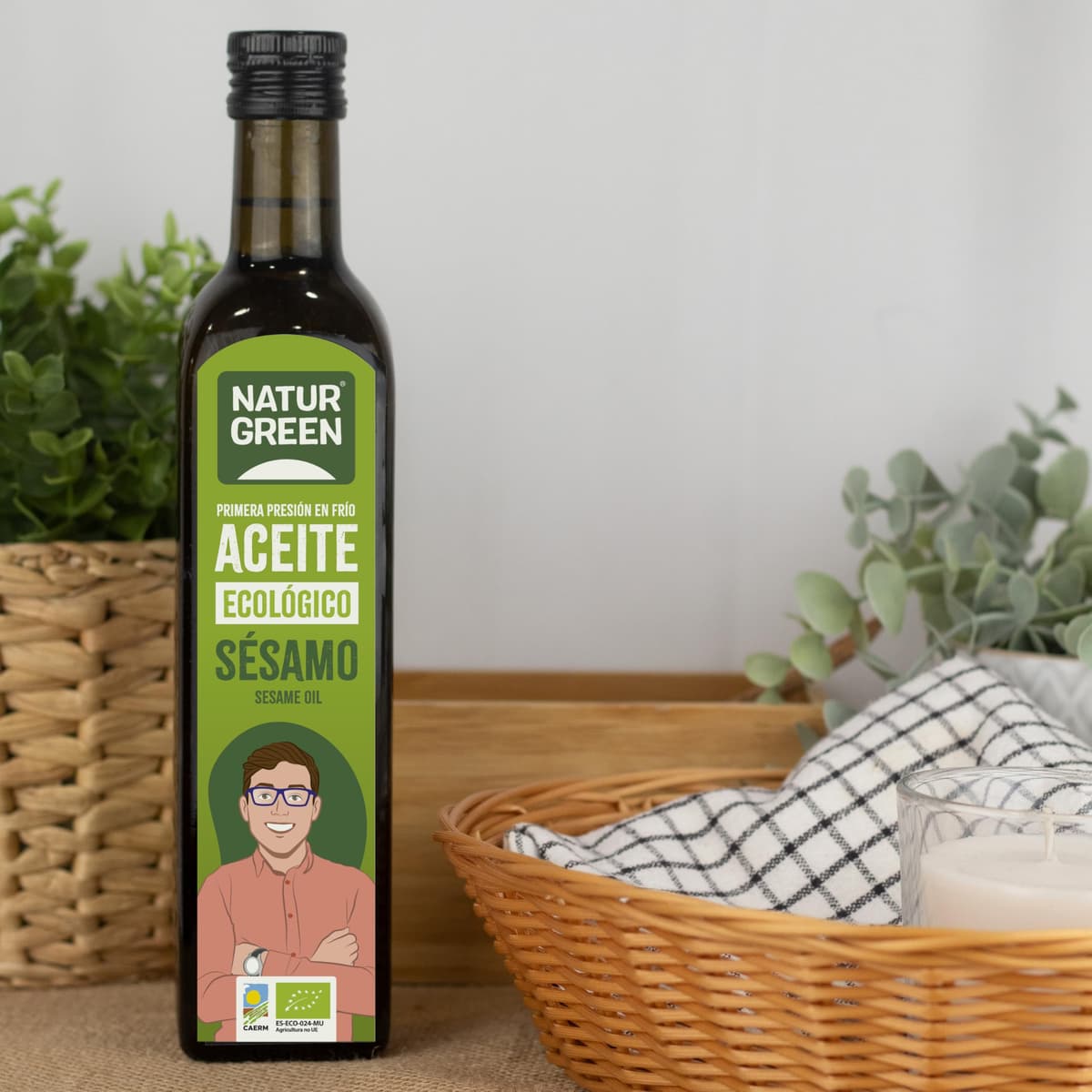 NaturGreen Aceite de Sésamo, 500ml (Bio) — view 4
