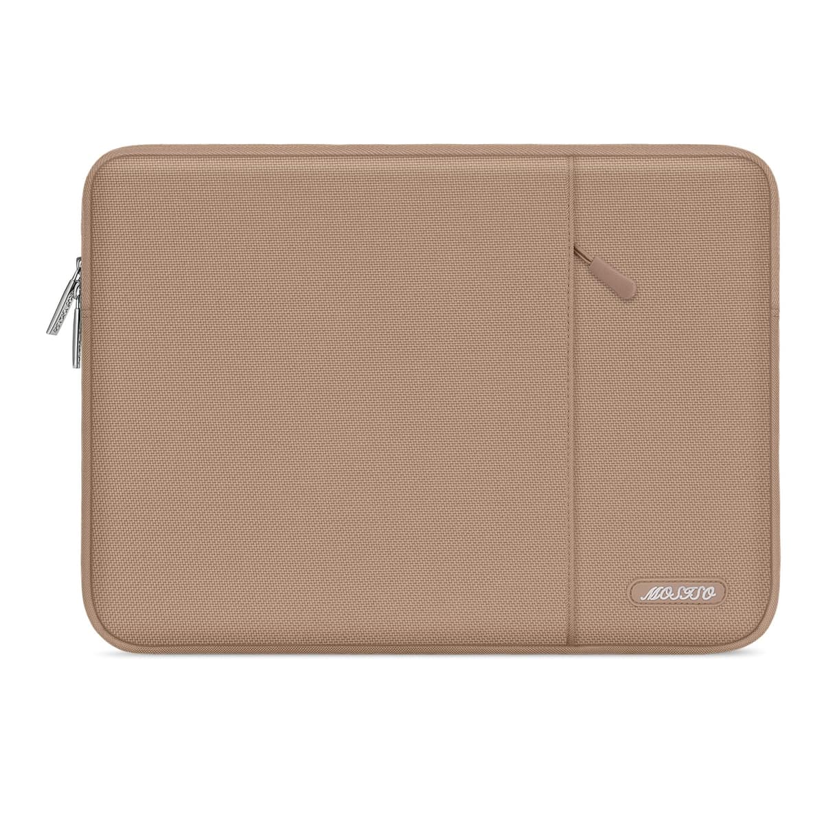MOSISO Laptop Case 13.3 inch, 13-13.3 inch Laptop Sleeve Compatible with MacBook Air/Pro 13/Pro 14 M5 M4 M3 M2 M1, HP Dell ASUS Lenovo,Polyester Vertical Computer Sleeve Bag with Pocket, Gray — view 44