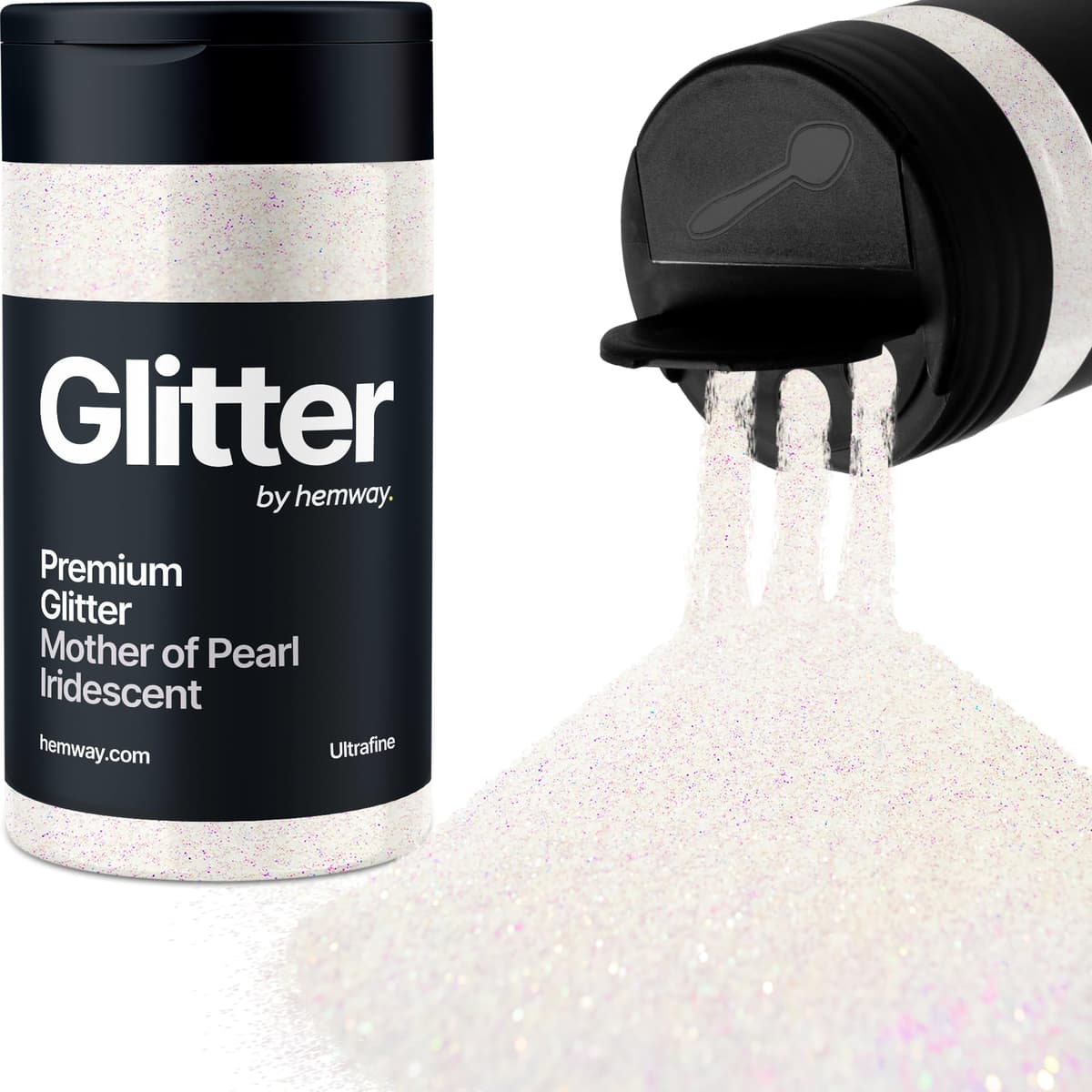 Light Rose Gold Glitter Shaker, 130g Ultrafine Glitter, Crafts 1/128" Metallic Flake Light Rose Gold Sequins, Resin & Epoxy Crafts, Decorating, Halloween, Christmas Nail, Face, Hemway — view 220