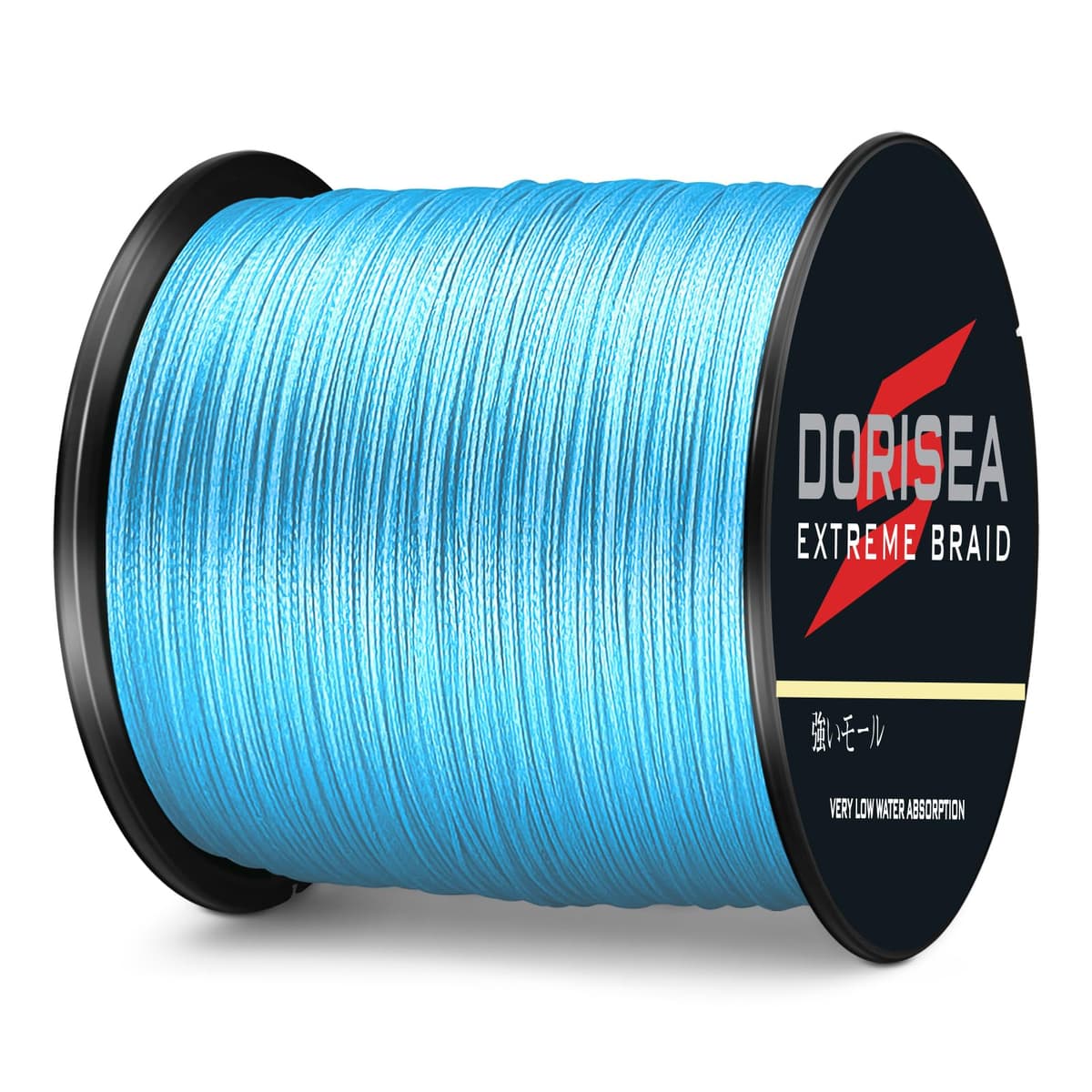 Dorisea Extreme Braid - Hilo de Pesca Trenzado 100% PE 300 m/328 Yardas, Prueba de 6 a 550 Libras, Cuerda de Pesca Resistente a la abrasión, increíble superline Cero Estiramiento, diámetro pequeño — view 45