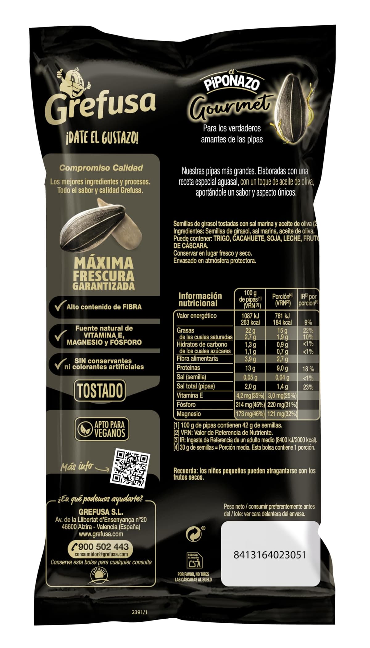 Grefusa | The Gourmet Piponazo 105g (Pack of 10) — view 2