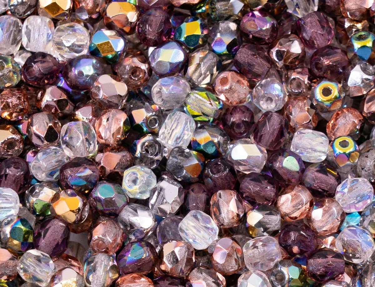 Czech 50-Piece Glass Beads, 6x9mm, Teardrop Siam Red — view 6