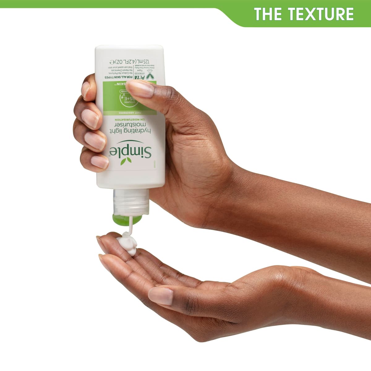 Simple Kind to Skin Hydrating Light Moisturiser Skin Care Product with Pro-Vitamins B5 and E for 12-Hour Moisturisation 125 ml — view 7
