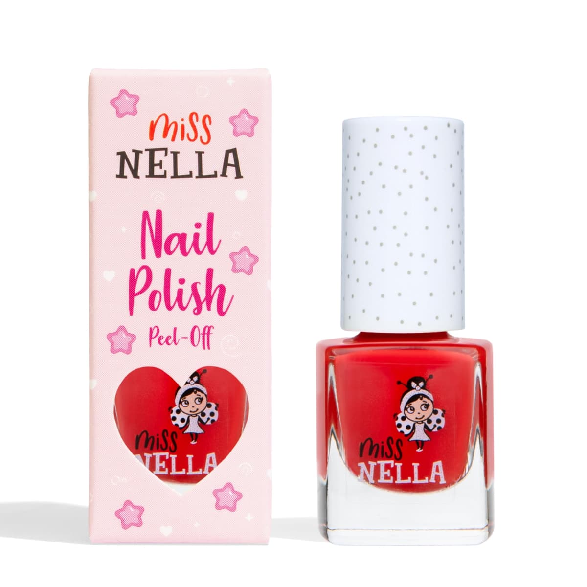 Miss Nella BLUEBERRY SMOOTHIE- Esmalte de uñas especial morada con brillantina para niños, con fórmula despegable, a base de agua y sin olor — view 11