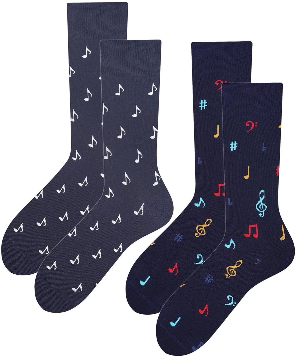 Todo Calcetines Divertidos Hombre y Mujer, Calcetines Fantasia con Motivo, de Colores