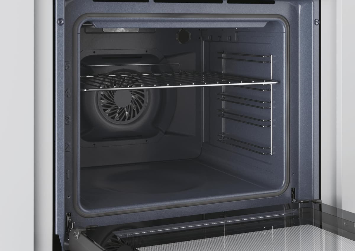Candy Idea FIDCP N615 L, Multifunction Oven, 65L, 1 Tray and 1 Grid, Radial Fan, Aquactive Cleaning, Convection + Fan, 8 Functions, Push&Pull Controls, Double Glass Door, Black — view 3