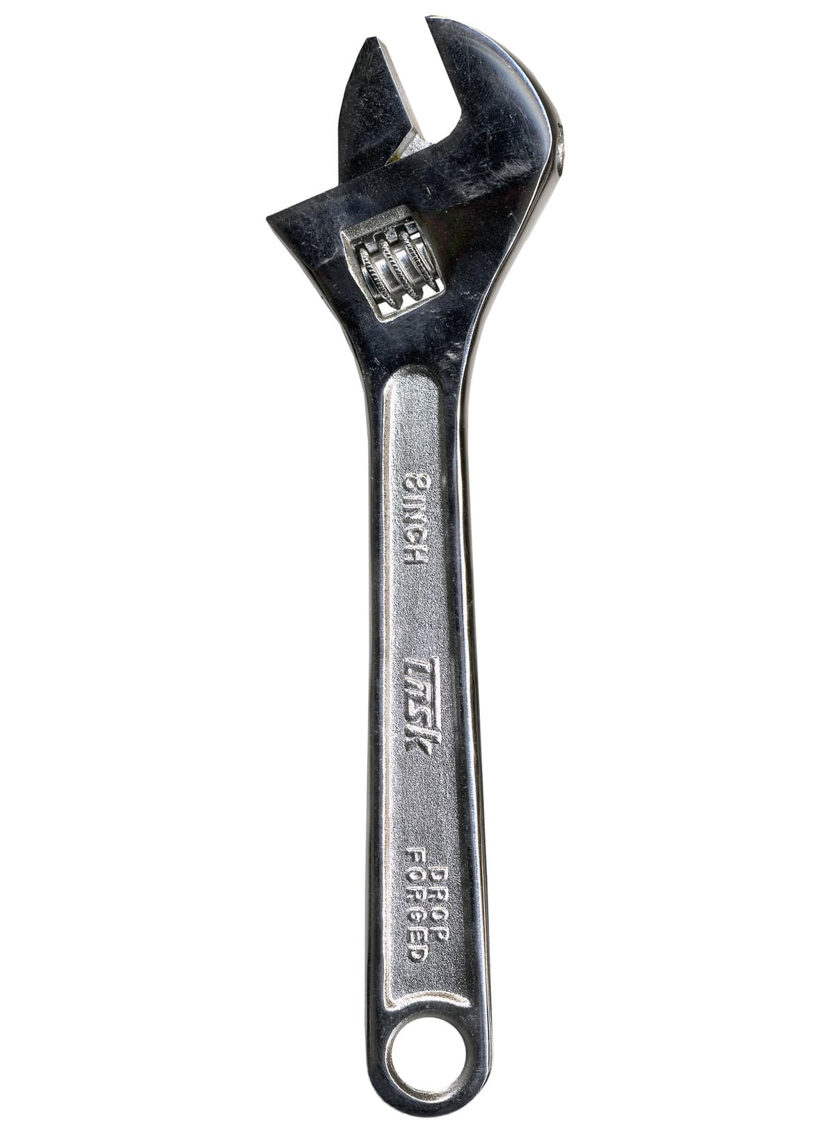 Task Tools T7908 Adjustable Wrench, 8-Inch