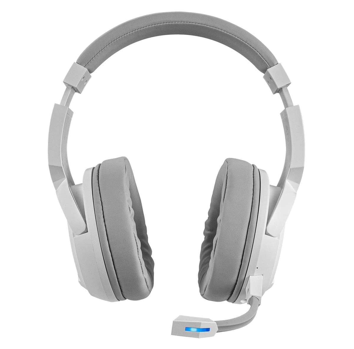 Mars Gaming MHW-100 Blanco, Auriculares Inalámbricos ARGB Flow, Micrófono ENC Extraíble, Ultraligeros, Cancelación de Ruido Activa ENC + Pasiva, Compatibilidad Universal — view 5