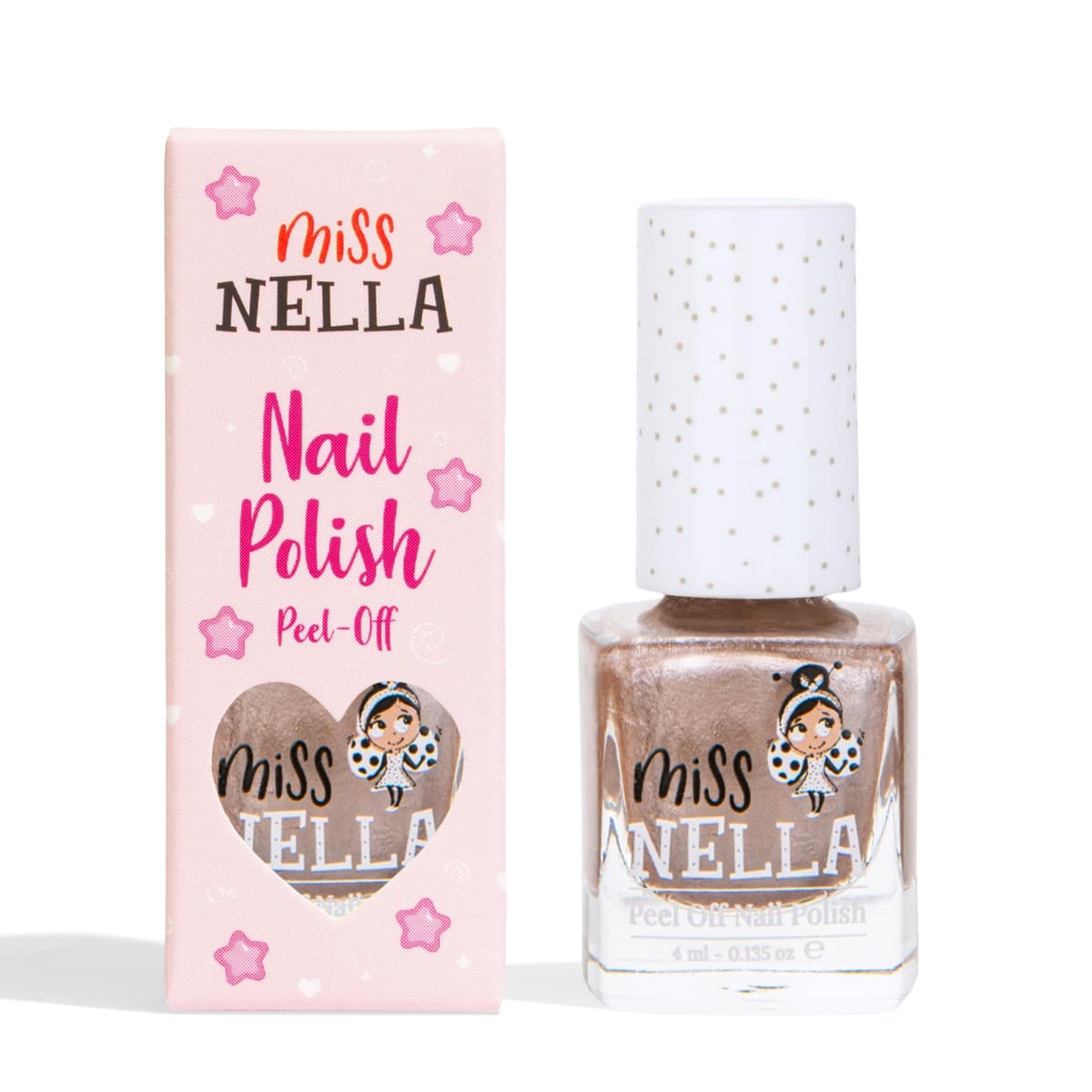 Miss Nella BLUEBERRY SMOOTHIE- Esmalte de uñas especial morada con brillantina para niños, con fórmula despegable, a base de agua y sin olor — view 41