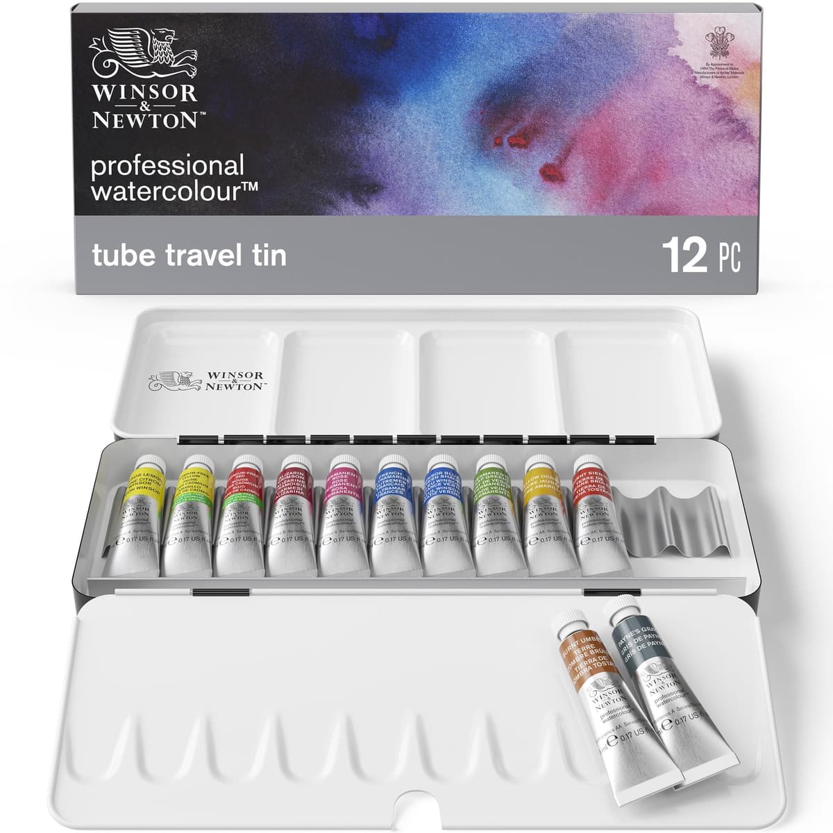 Winsor & Newton Acuarela Profesional - Pintura de Acuarela, Alta Luminosidad, Resistente a la Luz, Calidad de Archivo, Tubo de 5ML, Color Blanco De Titanio — view 42