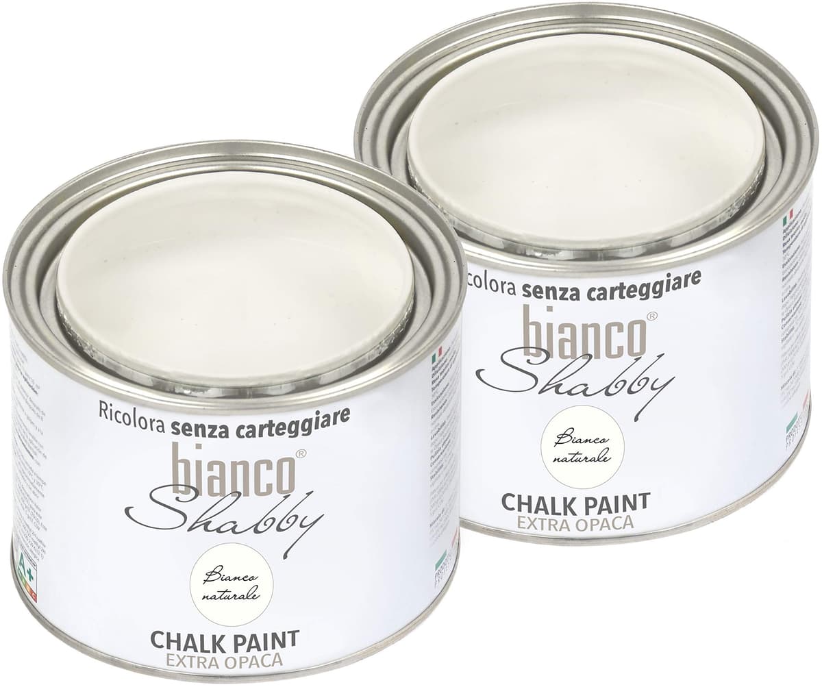 bianco Shabby Cera profesional transparente para decoración y restauración con cera de abeja y cera carnauba (500 ml) — view 80