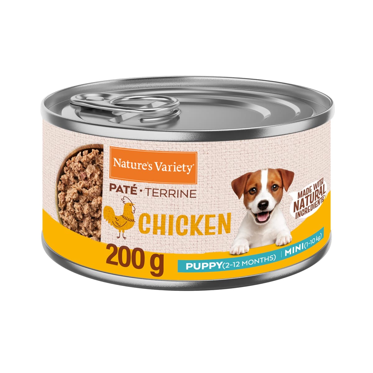 Nature's Variety - Paté para Perros Cachorros Mini con Pollo 12 x 200g — view 2