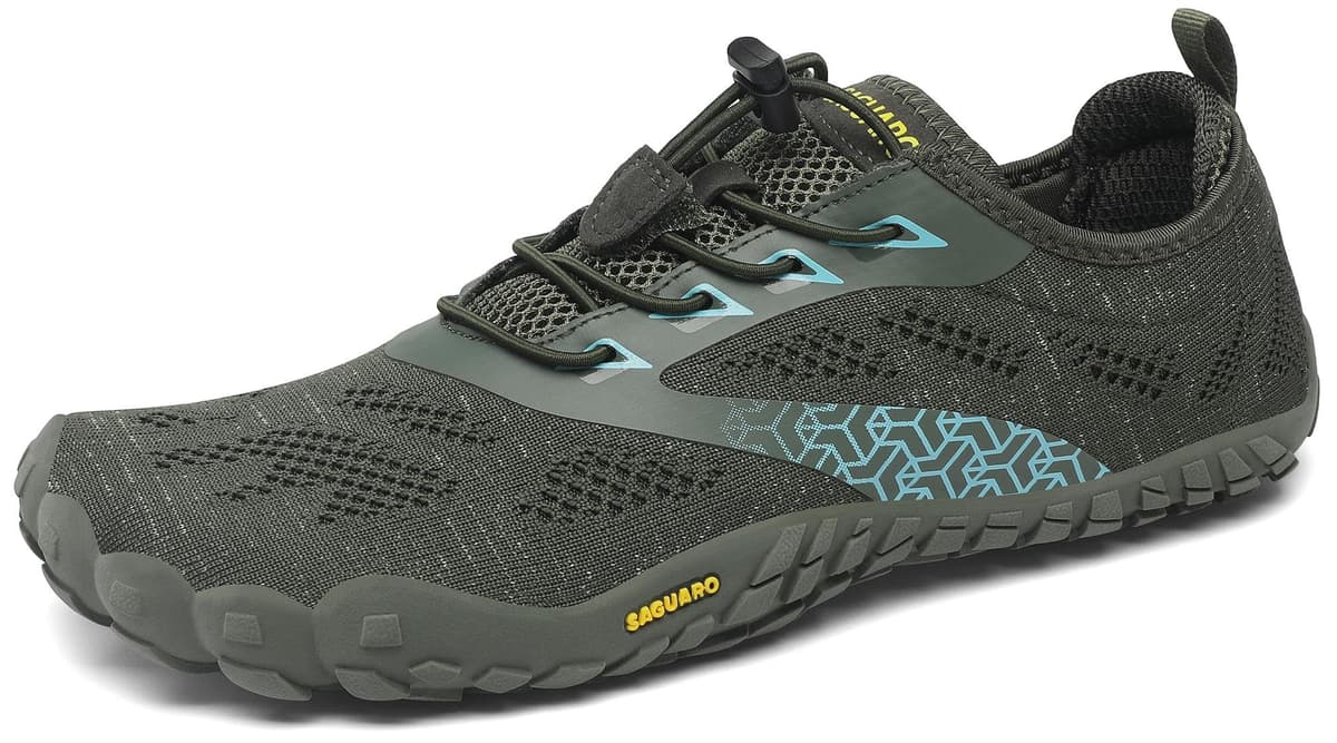 SAGUARO Versátil Minimalistas Zapatillas Ligeras Flexibles para Exterior Interior - Gym Asfalto Playa Montaña, Unisex-Adulto — view 20