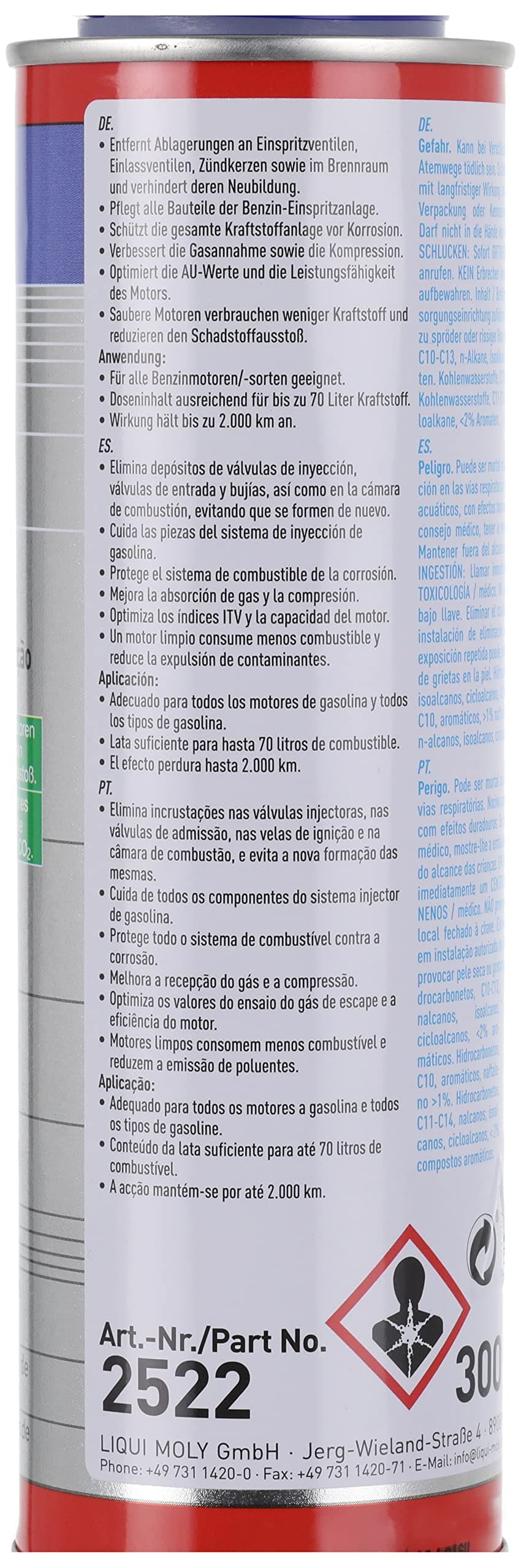 LIQUI MOLY Limpiador de inyección | 300 ml | Gasolinitita | 2522 — view 3
