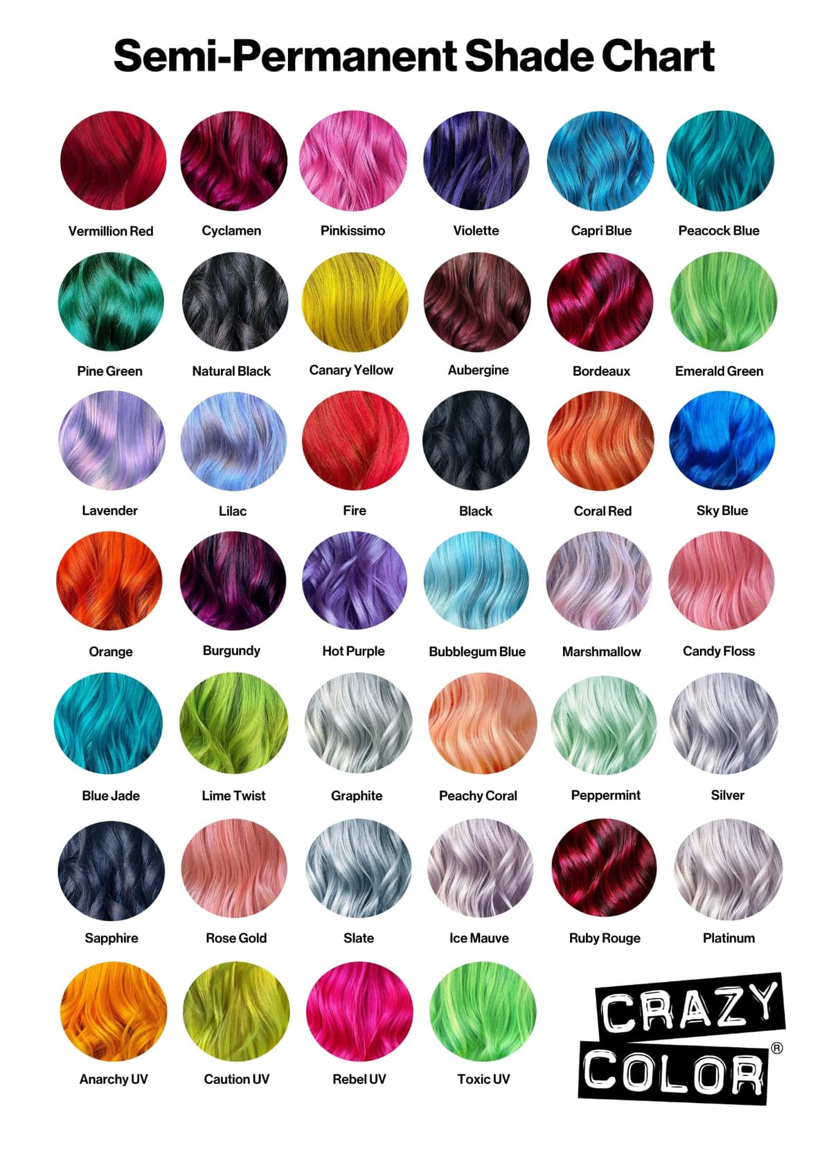 Crazy Color Vibrant Candy Floss Semi-Permanent Hair Dye. Highly Pigmented Pastel Pink Conditioning & Oil Nourishing Vegan Formula | No Bleach or Ammonia | 100ml — view 9