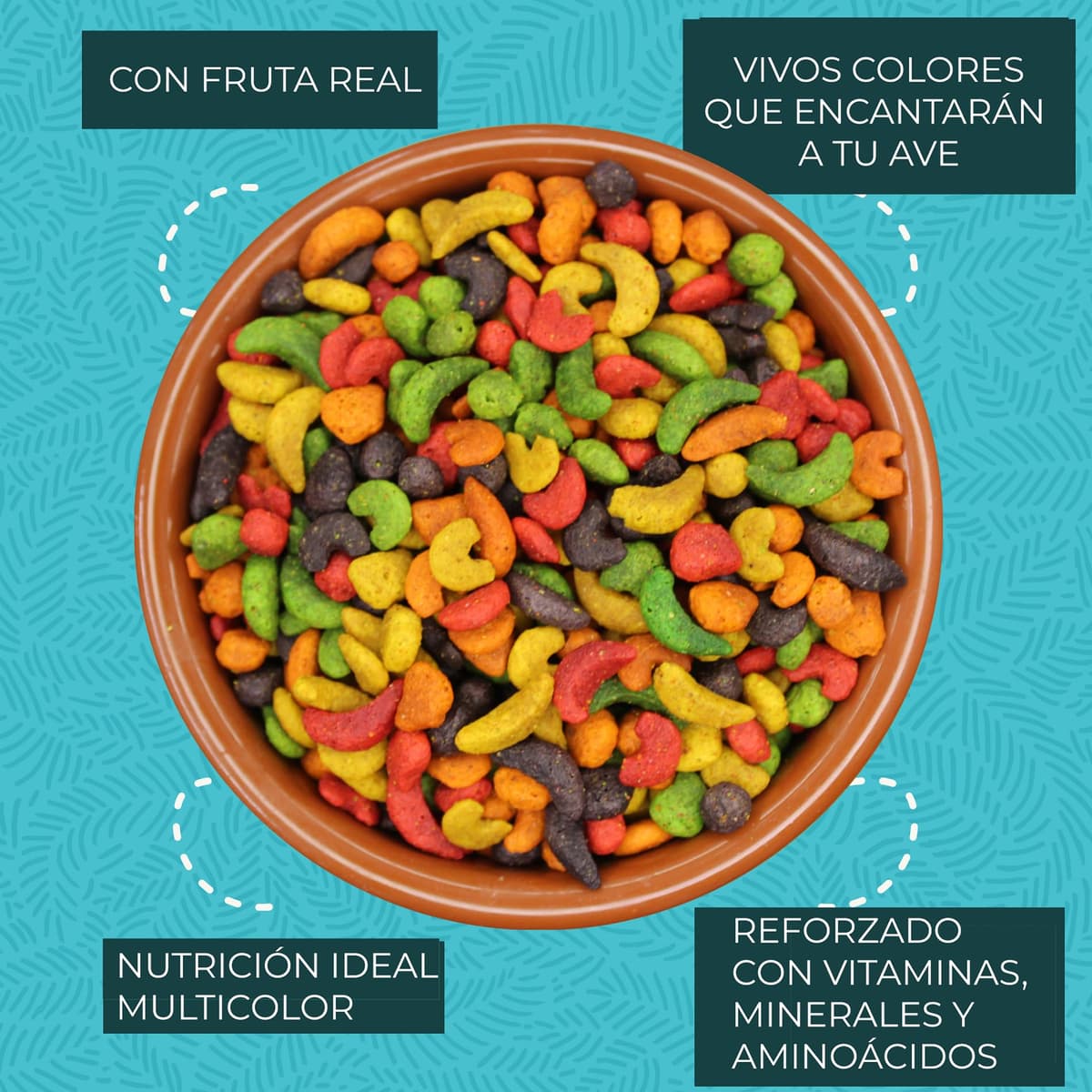 Zupreem Multifrutas Alimento para Aves de Compañía - Frutas y Vitaminas - Pienso para Pájaros Indicado para Loros, Guacamayos, Cacatúas, Caiques y Otros Pájaros Medios-Grandes y Grandes - 1,5 kg — view 4
