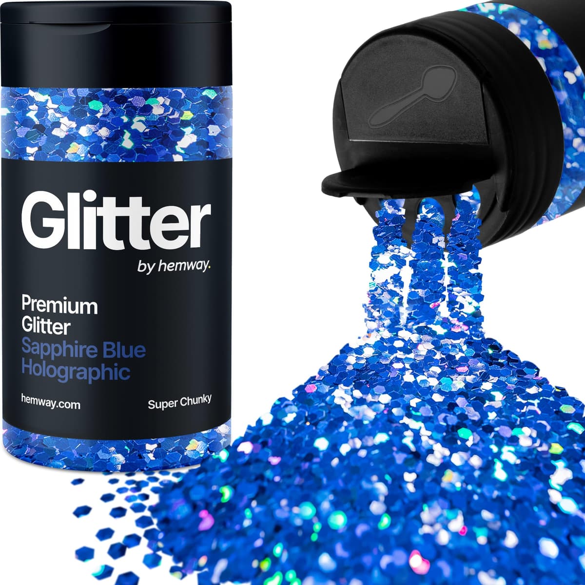 Light Rose Gold Glitter Shaker, 130g Ultrafine Glitter, Crafts 1/128" Metallic Flake Light Rose Gold Sequins, Resin & Epoxy Crafts, Decorating, Halloween, Christmas Nail, Face, Hemway — view 164