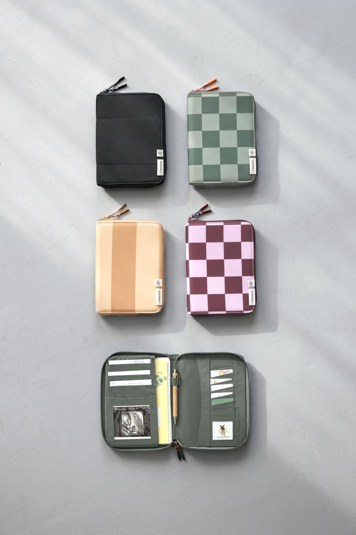 LÄSSIG Funda organizadora para cartilla Sanitaria Funda para Pasaporte Funda para Documentos de la Madre/Document Pouch — view 4